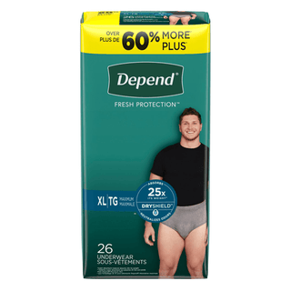 KIMBERLY-CLARK DEPEND PROTECTIVE UNDERWEAR - Underwear, Maximum Absorbency, Medium, Women, Blush, 30/pk, 2 pk/cs (54 cs/plt)  | Quantity - 1x CS