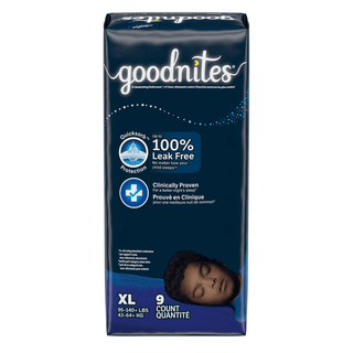 KIMBERLY-CLARK GOODNITES UNDERPANTS - Youth Pants, Boy, Size 6, Jumbo, 9/pk, 4pk/cs  | Quantity - 1x CS