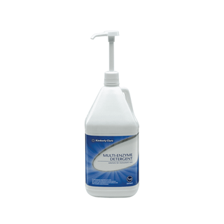 HALYARD MULTI-ENZYME DETERGENT - Multi-Enzyme Detergent, 1 Gallon Bottle & 1 Pump, 4/cs (36 cs/plt)  | Quantity - 1x CS