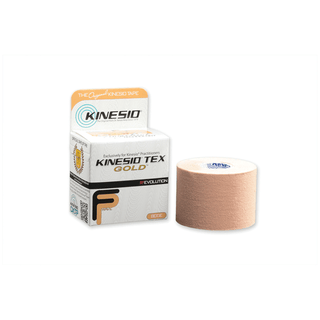 KINESIO TEX GOLD FP TAPE - Gold FP Tape, 2" x 5 yds, Beige, 6 rl/bx (35 bx/plt) (Products cannot be sold on Amazon.com or any other 3rd party platform)  (090305) | Quantity - 1x BX