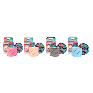 KINESIO TEX PERFORMANCE+ TAPE - Performance+ Tape, 2" x 5.5 yd. Black w/Logo, 4 rolls/bx  (Products cannot be sold on Amazon.com or any other 3rd party platform) (092126) | Quantity - 1x BX