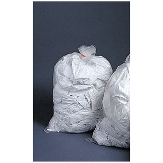 MEDEGEN MELT-A-WAY BIODEGRADABLE WATER SOLUBLE LINEN COLLECTION BAGS - Collection Bag, 19" x 22", Heavy Duty, Hot Water Soluble, Clear, 25/rl, 4 rl/cs | Quantity - 1x CS
