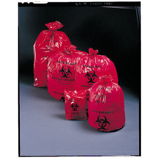MEDEGEN SAF-T-SEAL WASTE INFECTIOUS BAGS - Infectious Bag, 24" x 32", 11 microns, 500/cs | Quantity - 1x CS