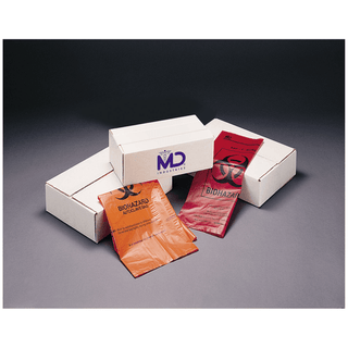 MEDEGEN SAF-T-SURE AUTOCLAVABLE DECONTAMINATION BAGS - Bag, Orange, 38" x 47", External Indicator, Maximum Autoclave Temp. 280F, 100/cs (To Be DISCONTINUED) | Quantity - 1x CS