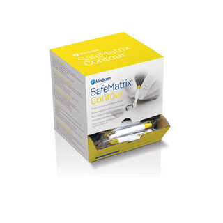 MEDICOM SAFEMATRIX SINGLE-USE MATRIX BAND - Matrix Band, Disposable, Contour Narrow, 4.5mm, Yellow, 50 bands/bx | Quantity - 1x BX