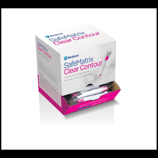 MEDICOM SAFEMATRIX SINGLE-USE MATRIX BAND - Matrix Band, Disposable, Contour Narrow, 4.5mm, Yellow, 50 bands/bx | Quantity - 1x BX