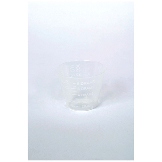 MEDEGEN DISPOSABLE MEDICINE CUPS - Medicine Cup, 1 oz, Unbreakable Translucent, Polypropylene, 100/slv, 50 slv/cs (50 cs/plt) | Quantity - 1x CS
