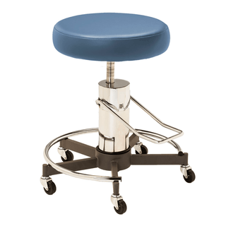 MTI STOOL - Stool, Hydraulic Pump without Backrest, Premium-Blue Ridge (DROP SHIP ONLY) (Continetal US & Canada) | Quantity - 1x EA