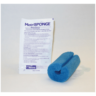 METREX METRISPONGE DUAL ENZYMATIC DETERGENT - MetriSponge, 25/bx, 4 bx/cs (45 cs/plt)  | Quantity - 1x CS