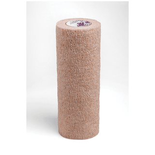 SOLVENTUM COBAN SELF-ADHERENT WRAP - Self-Adherent Wrap, 6" x 5 yds, Latex Free (LF), Tan, Non-Sterile, 12/cs | Quantity - 1x CS