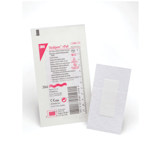 SOLVENTUM MEDIPORE +PAD SOFT CLOTH ADHESIVE WOUND DRESSING - Wound Dressing, 3" x 10", Pad Size 1" x 8", 25/bx, 4 bx/cs | Quantity - 1x CS