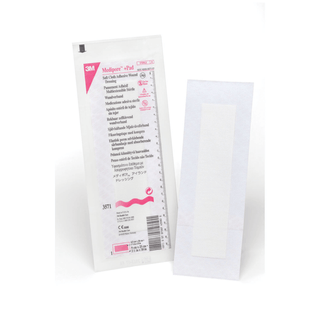 SOLVENTUM MEDIPORE +PAD SOFT CLOTH ADHESIVE WOUND DRESSING - Wound Dressing, 3" x 10", Pad Size 1" x 8", 25/bx, 4 bx/cs | Quantity - 1x CS