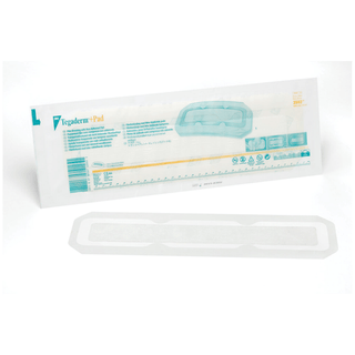 SOLVENTUM TEGADERM + PAD FILM DRESSING WITH NON-ADHERENT PAD - Transparent Dressing, 6" x 6", Pad Size 4" x 4", 25/bx, 4 bx/cs | Quantity - 1x CS