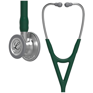 SOLVENTUM LITTMANN CARDIOLOGY IV STETHOSCOPE - Stethoscope, Champagne Finish Chestpiece, Black Tube, 27" (Littmann items are only available for sale online by distributors authorized by 3M Littmann) | Quantity - 1x EA