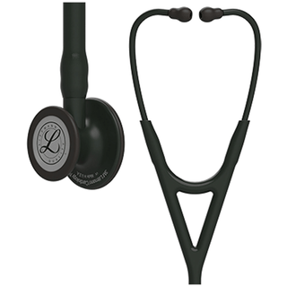 SOLVENTUM LITTMANN CARDIOLOGY IV STETHOSCOPE - Stethoscope, Champagne Finish Chestpiece, Black Tube, 27" (Littmann items are only available for sale online by distributors authorized by 3M Littmann) | Quantity - 1x EA