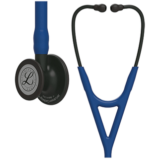 SOLVENTUM LITTMANN CARDIOLOGY IV STETHOSCOPE - Stethoscope, Champagne Finish Chestpiece, Black Tube, 27" (Littmann items are only available for sale online by distributors authorized by 3M Littmann) | Quantity - 1x EA