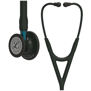 SOLVENTUM LITTMANN CARDIOLOGY IV STETHOSCOPE - Stethoscope, Champagne Finish Chestpiece, Black Tube, 27" (Littmann items are only available for sale online by distributors authorized by 3M Littmann) | Quantity - 1x EA