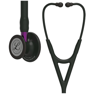 SOLVENTUM LITTMANN CARDIOLOGY IV STETHOSCOPE - Stethoscope, Champagne Finish Chestpiece, Black Tube, 27" (Littmann items are only available for sale online by distributors authorized by 3M Littmann) | Quantity - 1x EA