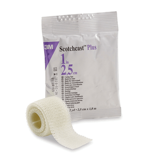 SOLVENTUM SCOTCHCAST PLUS CASTING TAPE - Plus Casting Tape, Standard, 3" x 4 yds, Yellow, 10/cs | Quantity - 1x CS