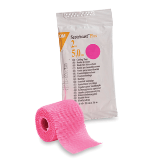 SOLVENTUM SCOTCHCAST PLUS CASTING TAPE - Plus Casting Tape, Standard, 3" x 4 yds, Yellow, 10/cs | Quantity - 1x CS