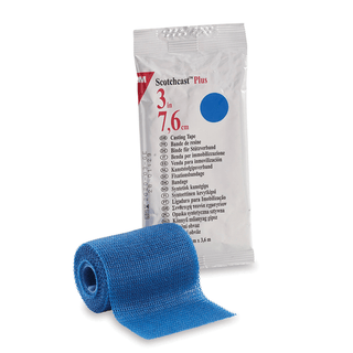 SOLVENTUM SCOTCHCAST PLUS CASTING TAPE - Plus Casting Tape, Standard, 3" x 4 yds, Yellow, 10/cs | Quantity - 1x CS