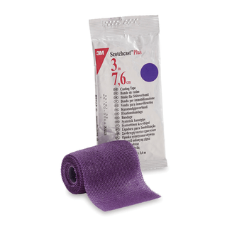 SOLVENTUM SCOTCHCAST PLUS CASTING TAPE - Plus Casting Tape, Standard, 3" x 4 yds, Yellow, 10/cs | Quantity - 1x CS