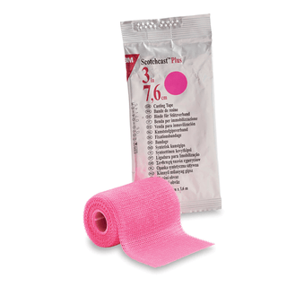 SOLVENTUM SCOTCHCAST PLUS CASTING TAPE - Plus Casting Tape, Standard, 3" x 4 yds, Yellow, 10/cs | Quantity - 1x CS
