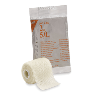 SOLVENTUM SCOTCHCAST SOFT CAST CASTING TAPE - Soft Casting Tape, Red, 2" x 4 yds, 10/cs (Short-Dated; Non-Returnable) | Quantity - 1x CS