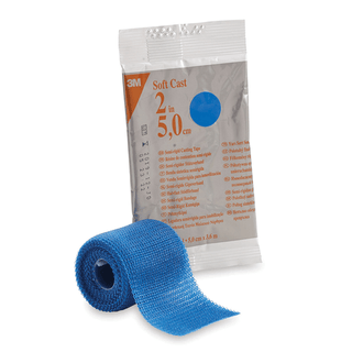 SOLVENTUM SCOTCHCAST SOFT CAST CASTING TAPE - Soft Casting Tape, Red, 2" x 4 yds, 10/cs (Short-Dated; Non-Returnable) | Quantity - 1x CS