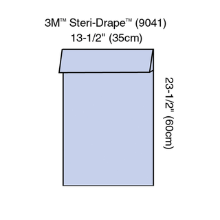 SOLVENTUM DRAPES & SHEETS - Steri-Drape Adhesive Towel Drape, 29" x 29", Absorbent Impervious Material, 40/bx, 4 bx/cs | Quantity - 1x CS