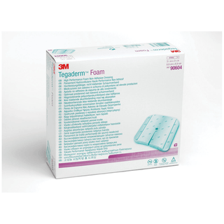 SOLVENTUM TEGADERM FOAM DRESSING - NONADHESIVE - Non-Adhesive Foam Dressing, 3" x 3", 10/bx, 4 bx/cs | Quantity - 1x CS
