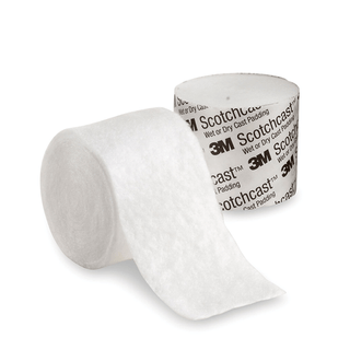 SOLVENTUM SCOTCHCAST WET OR DRY CAST PADDING - Wet or Dry Cast Padding, 4" x 4 yds, 20 rl/bg, 4bg/cs | Quantity - 1x CS