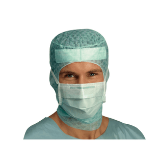 MOLNLYCKE BARRIER ANTI-FOG FACE MASK - Face Mask, Green, 60/bx, 10 bx/cs | Quantity - 1x CS