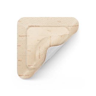 MOLNLYCKE MEPILEX BORDER FLEX - Foam Dressing, 6" x 8" (15 x 20cm) Flexible, Self-Adherent, Absorbent, Bordered, Safetac Technology, 5/bx, 10 bx/cs  | Quantity - 1x CS