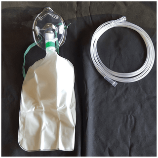 MED-TECH OXYGEN MASKS - Oxygen Mask, Total Non-Rebreather w/bag, Pediatric, Standard, 7' Star Tubing, 50/cs (40 cs/plt) | Quantity - 1x CS