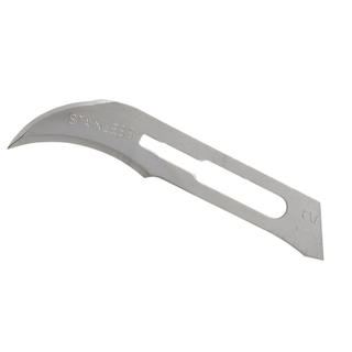 MYCO GLASSVAN SURGERY BLADES - Surgery Blade, Size 70, Carbon, Sterile, 100/bx  | Quantity - 1x BX