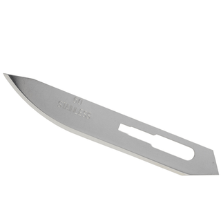 MYCO GLASSVAN SURGERY BLADES - Surgery Blade, Size 70, Carbon, Sterile, 100/bx  | Quantity - 1x BX