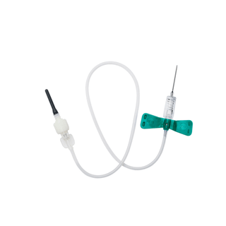 MYCO RELI SAFETY BLOOD COLLECTION - Safety Blood Collection Kit, 21G x ", 11.8" Tube, Green, No Tube Holder, Latex-Free (LF), Sterile, 100/bx  | Quantity - 1x BX