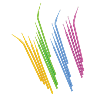 MYDENT DEFEND MICRO APPLICATORS - Disposable Micro Applicator, Regular, Orange, 100/tube, 160tb/cs | Quantity - 1x CS
