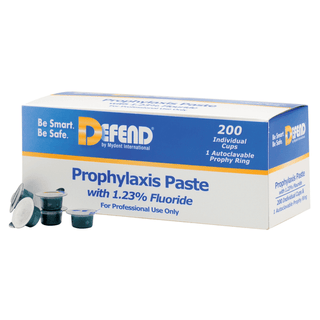 MYDENT DEFEND PROPHY PASTE - Prophy Paste, Medium-Mint, 200 cups/bx | Quantity - 1x BX