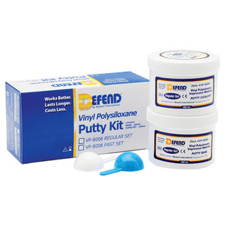 MYDENT DEFEND SUPER HYDROPHILIC VPS IMPRESSION MATERIAL - Vinyl Polysiloxane Impression Material, Light Body Regular Set, 50 ML cartridges, 20pk/cs | Quantity - 1x CS