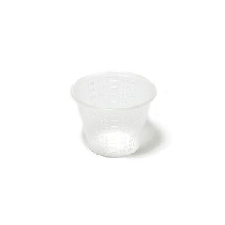PRO ADVANTAGE MEDICINE CUP - Medicine Cup, 1 oz, Polypropylene, Metric Measurements Only, 100/slv, 50 slv/cs (60 cs/plt) | Quantity - 1x CS
