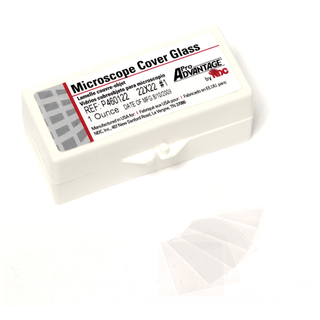 PRO ADVANTAGE MICROSCOPE SLIDES - Plain Microscope Slides, 75mm x 25mm, 72/bx, 20 bx/cs (40 cs/plt) | Quantity - 1x CS