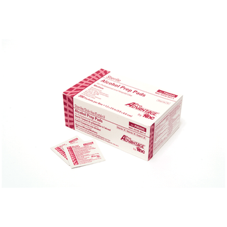 PRO ADVANTAGE ALCOHOL PREP PADS - Alcohol Prep Pad, Sterile, 2-Ply, Medium, 1.13" x 2.25" (pad size), 200 pk/bx, 20 bx/cs (100 cs/plt) (020280) | Quantity - 1x CS