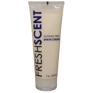 NEW WORLD IMPORTS FRESHSCENT BRUSHLESS SHAVE CREAM - Brushless Shave Cream with Menthol, 7 oz Tube, 24/cs | Quantity - 1x CS