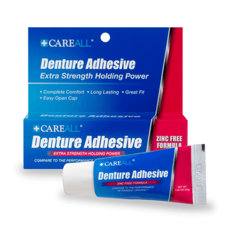 NEW WORLD IMPORTS CAREALL DENTURE ADHESIVE - CareALL Denture Adhesive, 0.85 oz (NBE Fixodent Original), 24/cs (Short-Dated & Non-Returnable) | Quantity - 1x CS
