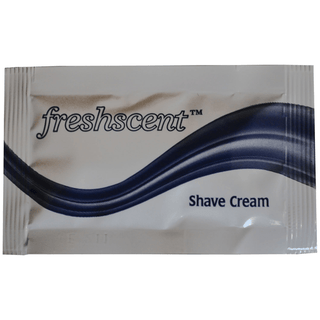 NEW WORLD IMPORTS FRESHSCENT SHAVE CREAM - Shave Cream, 0.25 oz packet, 100/bx, 10 bx/cs (Item on Manufacturer Backorder until November  Inventory Limited when Available) | Quantity - 1x CS