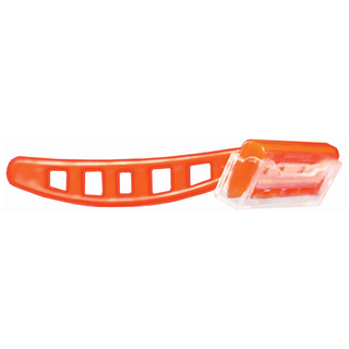 NEW WORLD IMPORTS RAZORS - Razor, Single Blade, Short Handle, Orange with Clear Cover, 2.625"L, 100/bx, 10 bx/cs | Quantity - 1x CS