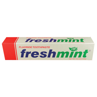 NEW WORLD IMPORTS FRESHMINT FLUORIDE TOOTHPASTE - Anticavity Fluoride Toothpaste, 4.6 oz, Individually Boxed, 60/cs | Quantity - 1x CS