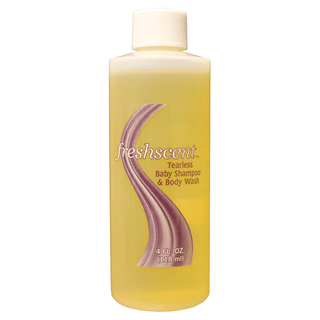 NEW WORLD IMPORTS FRESHSCENT SHAMPOOS & CONDITIONERS - Tearless Baby Shampoo & Body Wash, 16 oz, 12/cs (144 cs/plt) (Made in USA)  | Quantity - 1x CS